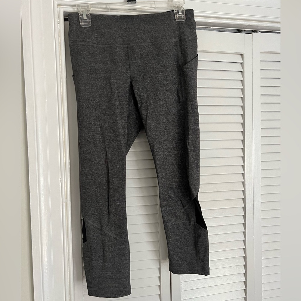Lululemon pace rival leggings. Dark grey. Sz 10